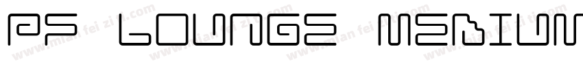 PF Lounge Mediumz字体转换